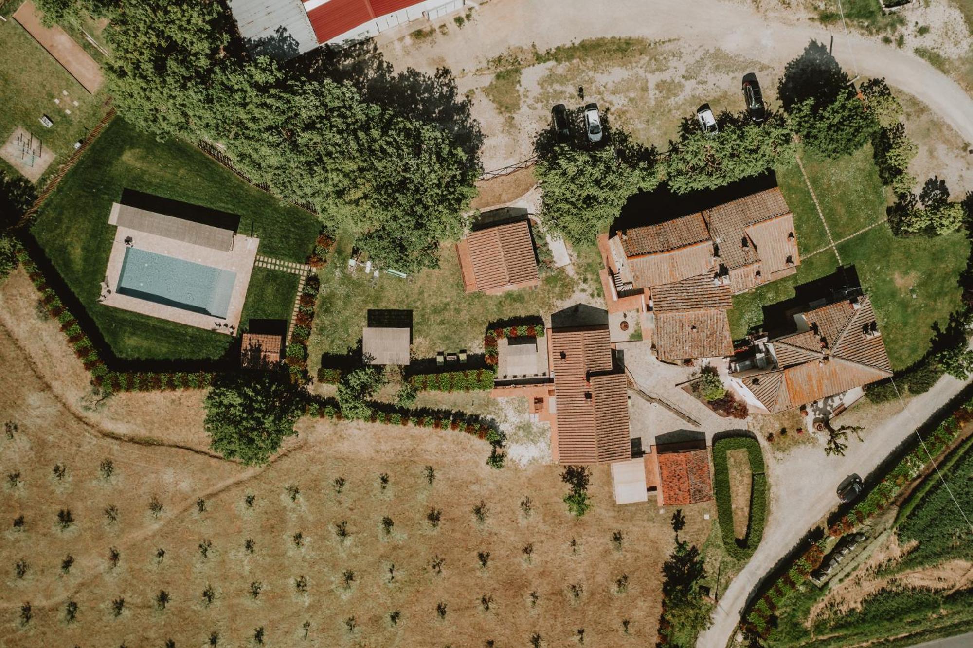 Baciano Azienda Agrituristico Venatoria Capolona Esterno foto